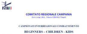 Campionato interregionale Campania, Beginners - Children - Kids 11 Ottobre 2026, Giugliano